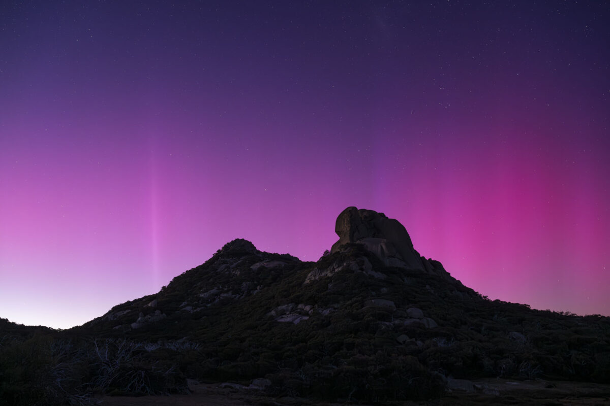 Auroral Cathedral Sunrise